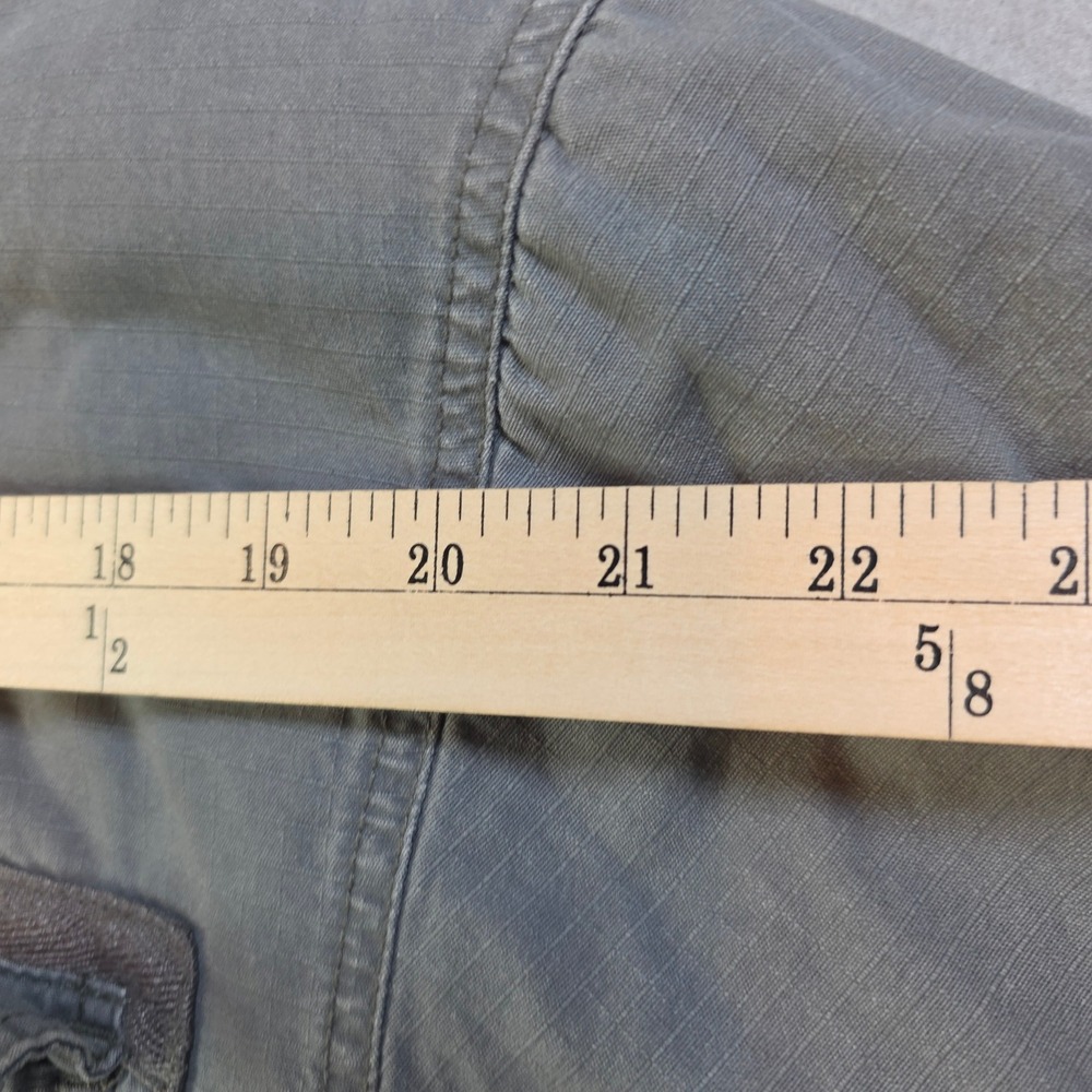 Levis Mens XL Grey Ripstop Sherpa Lined Utility Shirt Jacket Workwear Kays Place - Picture 5 of 9